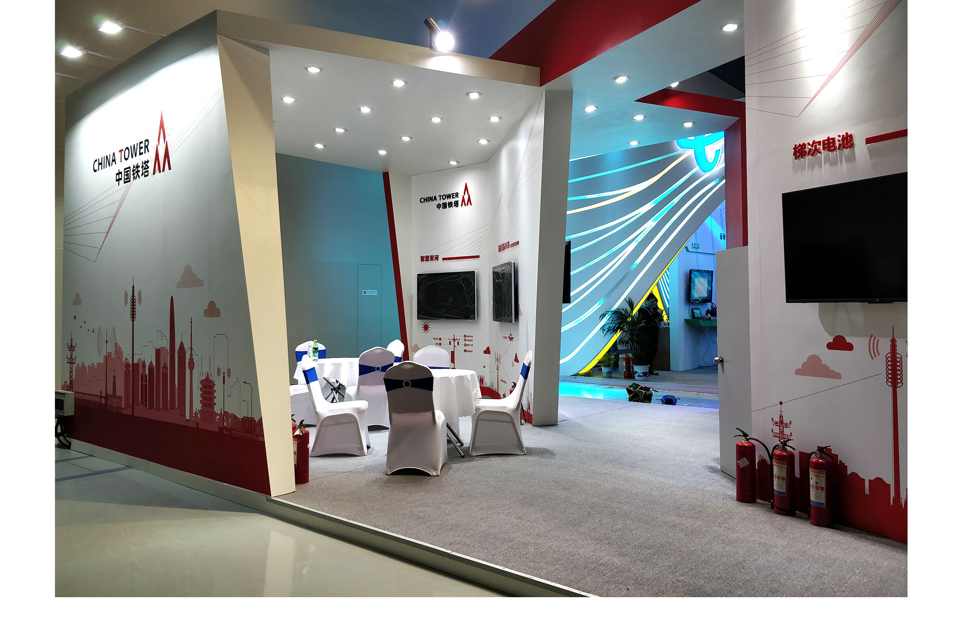 中国铁塔武汉光博会展厅