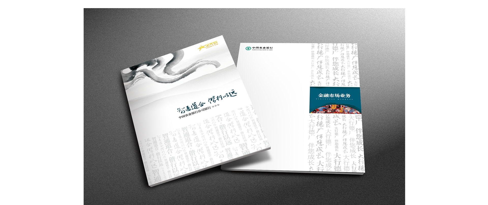 农行公司业务部宣传册